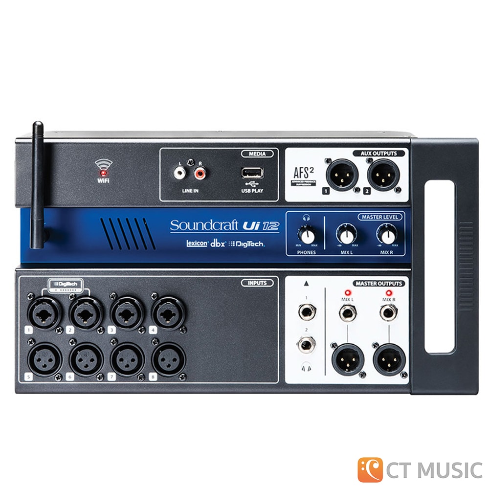 Soundcraft Ui12 สต็อกแน่น หน้าร้านพร้อมลอง - CT Music