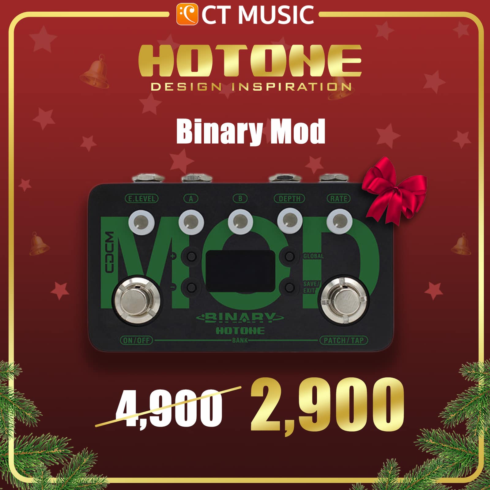 Hotone Binary Mod สต็อกแน่น หน้าร้านพร้อมลอง - CT Music