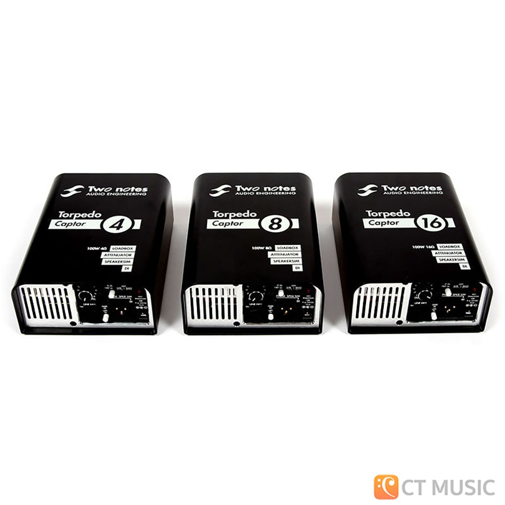 Two Notes Torpedo Captor Reactive Loadbox DI And Attenuator