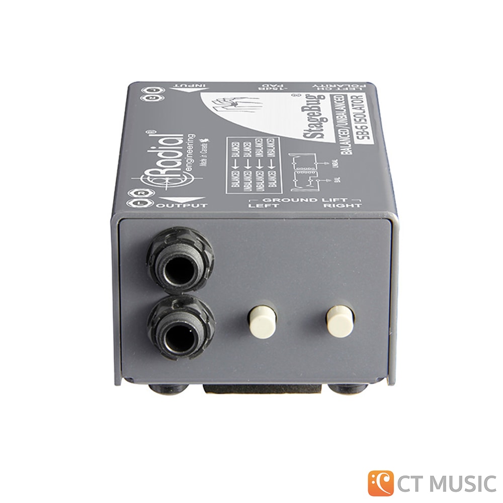 Radial StageBug SB-6 Isolator สต็อกแน่น พร้อมส่ง - CT Music