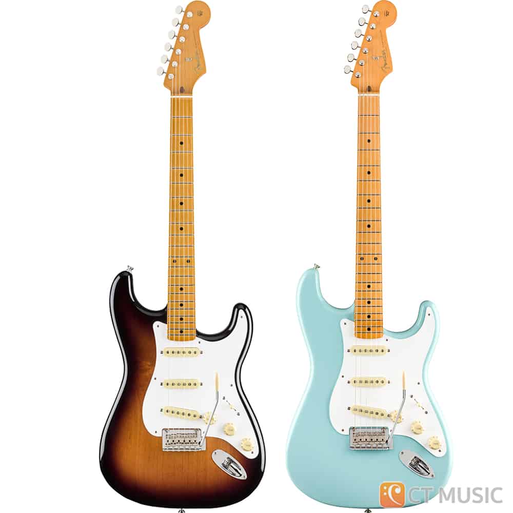 ギター Fender Vintera 50's Stratocaster Mod กีตาร์ไฟฟ้า Fender Vintera 50s Stratocaster Modified สต็อก