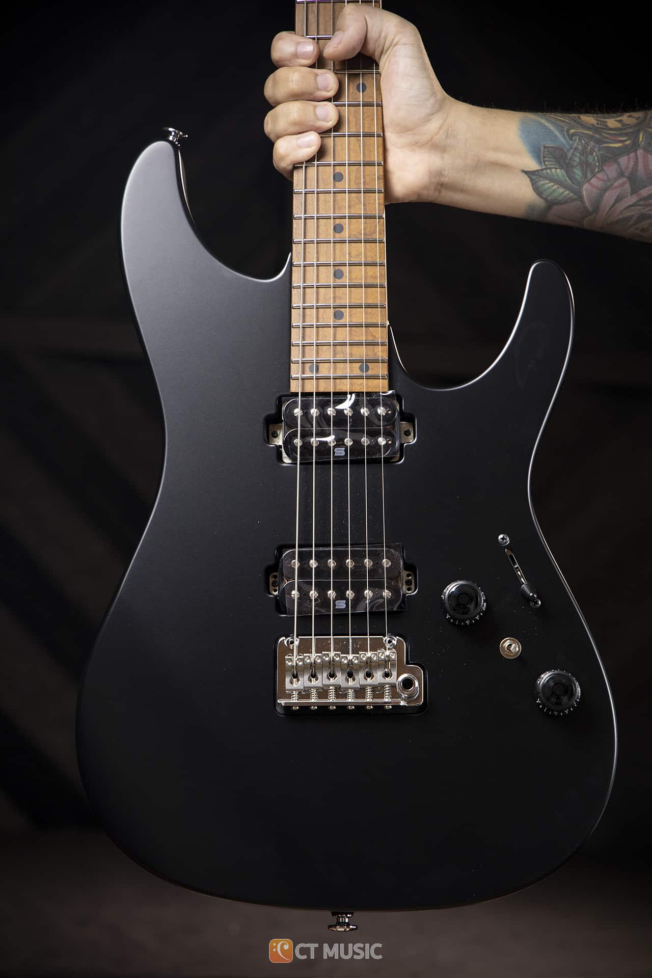 กีตาร์ไฟฟ้า Ibanez Prestige AZ2402-BKF สต็อกแน่น พร้อมส่ง - CT Music