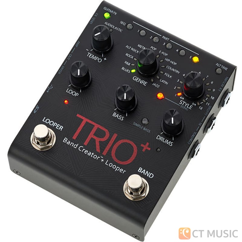 【ファッション通販】の商品をすべて Digitech พร้อมส่ง สต็อกแน่น Looper Plus Creator Band TRIO+ ギター