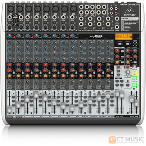 配信機器・PA機器・レコーディング機器 XENYX QX1002USB BEHRINGER Behringer XENYX QX1002USB สต็อกแน่น พร้อมส่ง - CT Music