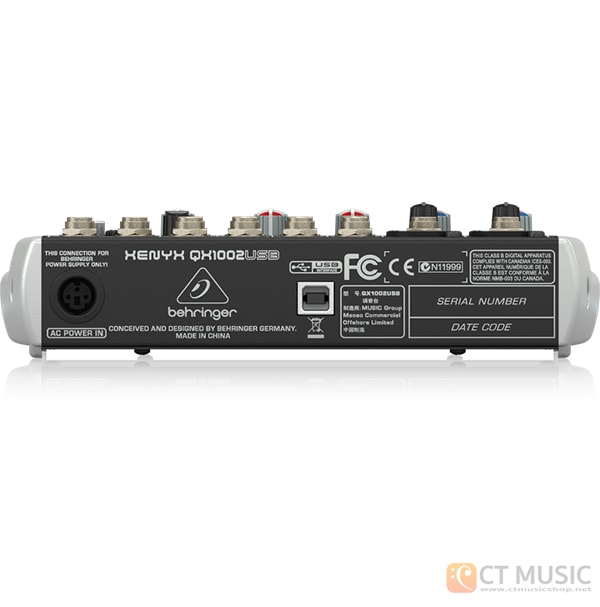 Behringer XENYX QX1002USB สต็อกแน่น พร้อมส่ง - CT Music