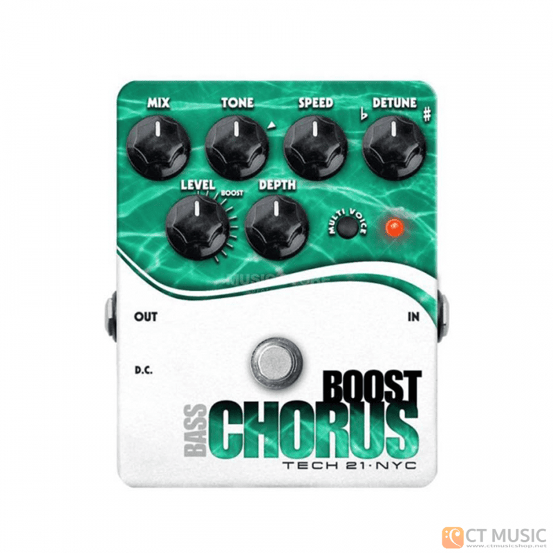 TECH 21 BASS CHORUS BOOST コーラス Tech 21 Bass Boost Chorus Pedal Review - Premier Guitar
