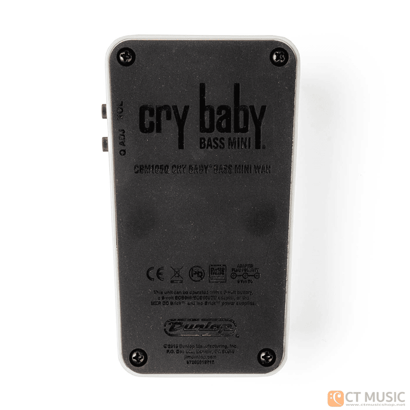 未使用品 JIM DUNLOP CRYBABY MINI BASS WAH Dunlop Cry Baby Mini-Wah - Best Bass Gear