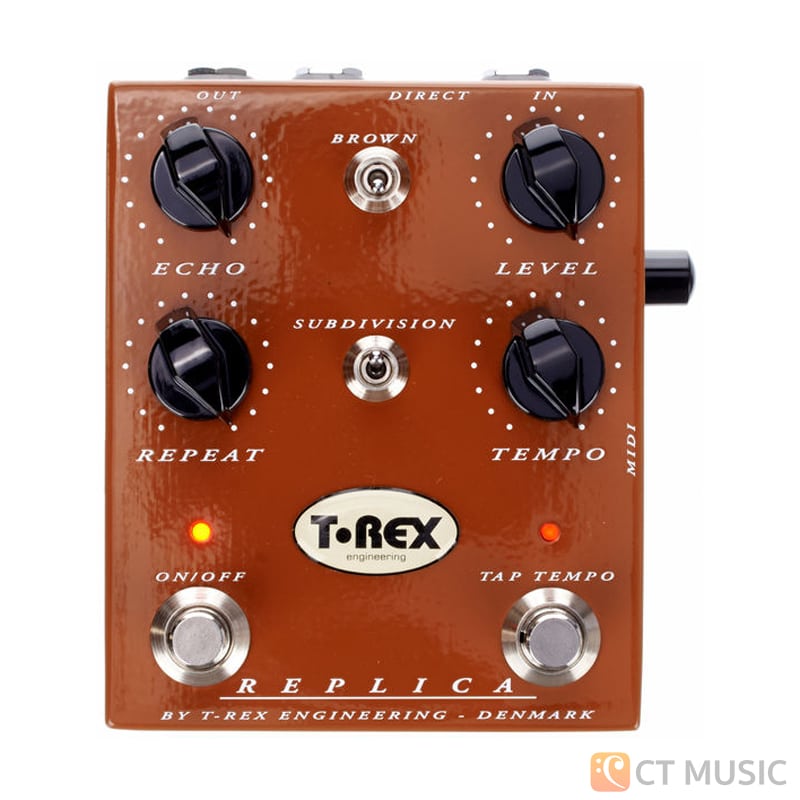 เอฟเฟคกีตาร์ T-Rex REPLICA Delay สต็อกแน่น พร้อมส่ง - CT Music