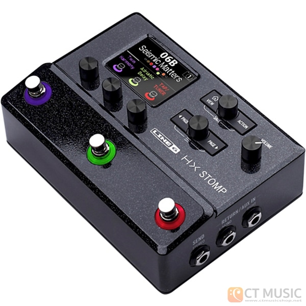 เอฟเฟคกีตาร์ Line 6 HX Stomp สต็อกแน่น พร้อมส่ง - CT Music