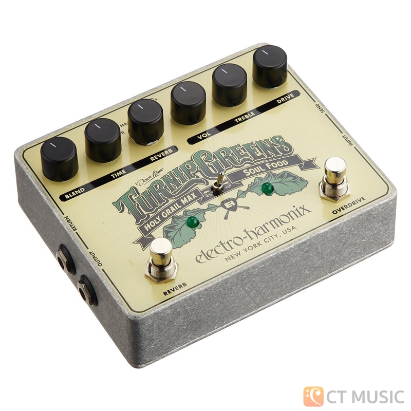 ギター electro-harmonix Turnip Greens ELECTRO HARMONIX TURNIP GREENS EHX PEDAL - Riff.net.pl