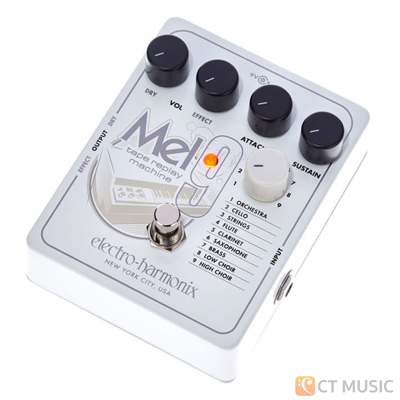 เอฟเฟคกีตาร์ Electro-Harmonix MEL-9 Tape Replay Machine สต็อกแน่น พร้อมส่ง  - CT Music