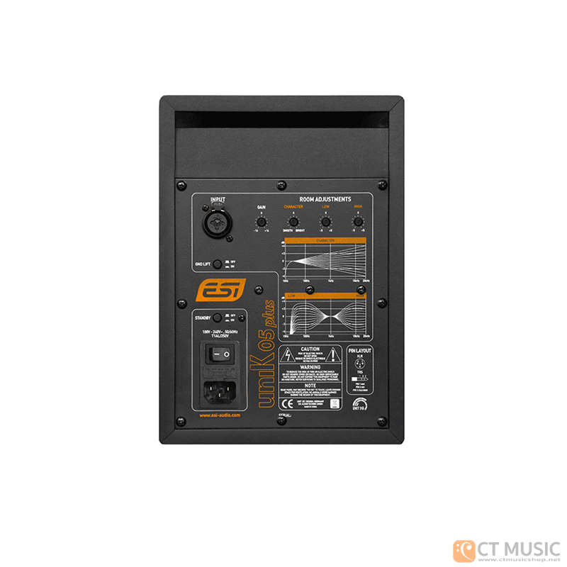 ESI（ドイツ）  UNIK 05  パワード・モニター 人気パワードモニタースピーカーESI uniK05 が進化しました