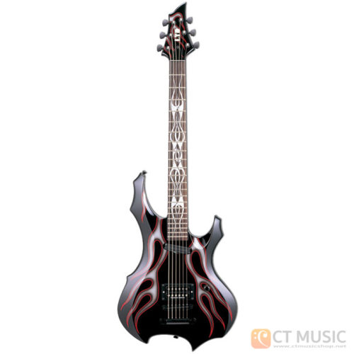 กีตาร์ไฟฟ้า LTD GL-600FB Black Flame George Lynch Signature สต็อกแน่น  พร้อมส่ง - CT Music