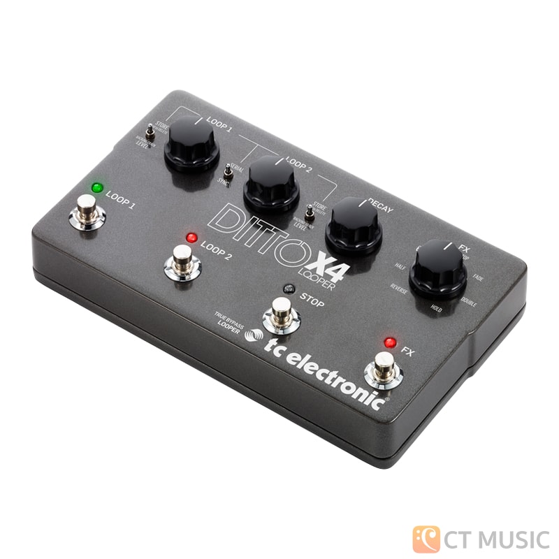 TC Electronic Ditto X4 Looper สต็อกแน่น พร้อมส่ง - CT Music