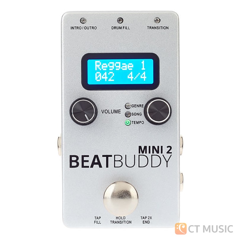 パーカッション・打楽器 BeatBuddy Mini 2 BeatBuddy MINI 2: the Compact, Versatile Drum Machine Pedal