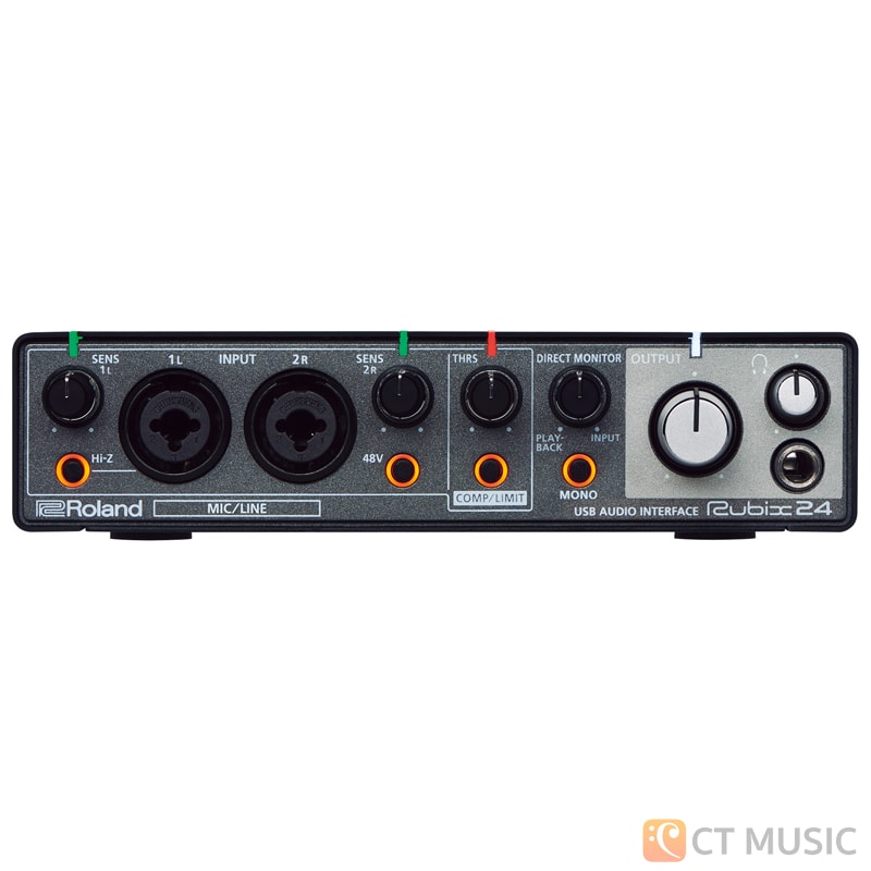Roland RUBIX 24 USB Audio Interface สต็อกแน่น พร้อมส่ง - CT