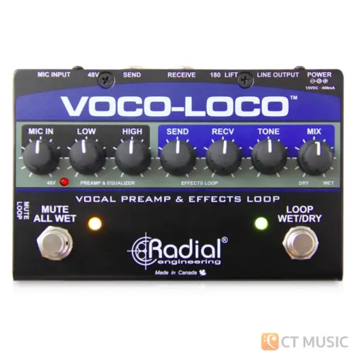 Radial Bigshot EFX Effects Loop Switcher สต็อกแน่น พร้อมส่ง