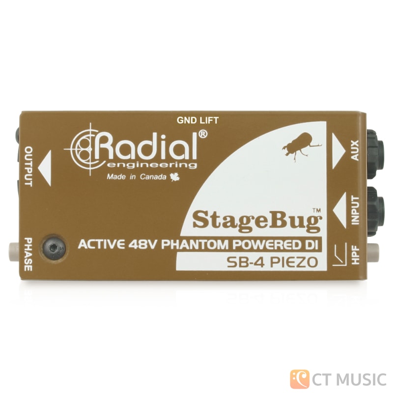 アンプ StageBug SB-4 Piezo StageBug SB-4 Ultra-Compact Active DI for Piezo Pickups