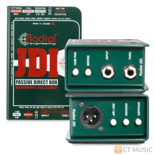 Radial StageBug SB-2 Passive DI สต็อกแน่น พร้อมส่ง - CT Music