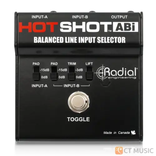 Radial Bigshot EFX Effects Loop Switcher สต็อกแน่น พร้อมส่ง
