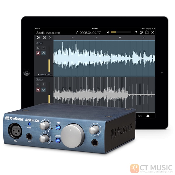 DTM・DAW PreSonus AudioBox iOne PreSonus AudioBox iOne 2x2 USB/iPad Recording System