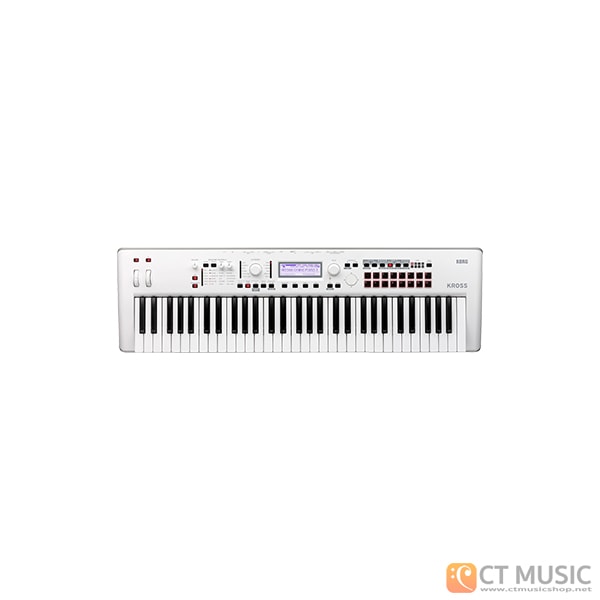 Korg Kross 2 61 White Limited สต็อกแน่น พร้อมส่ง - CT Music