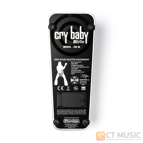Cry Baby Wylde ZW-45(MOD済み) Dunlop ZW-45 - Zakk Wylde Signature Wah | Long & McQuade