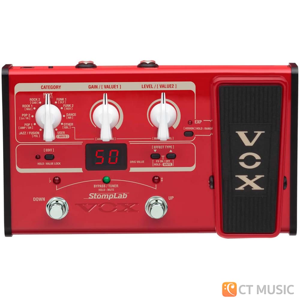 เอฟเฟคเบส VoX Stomplab 2B สต็อกแน่น พร้อมส่ง - CT Music