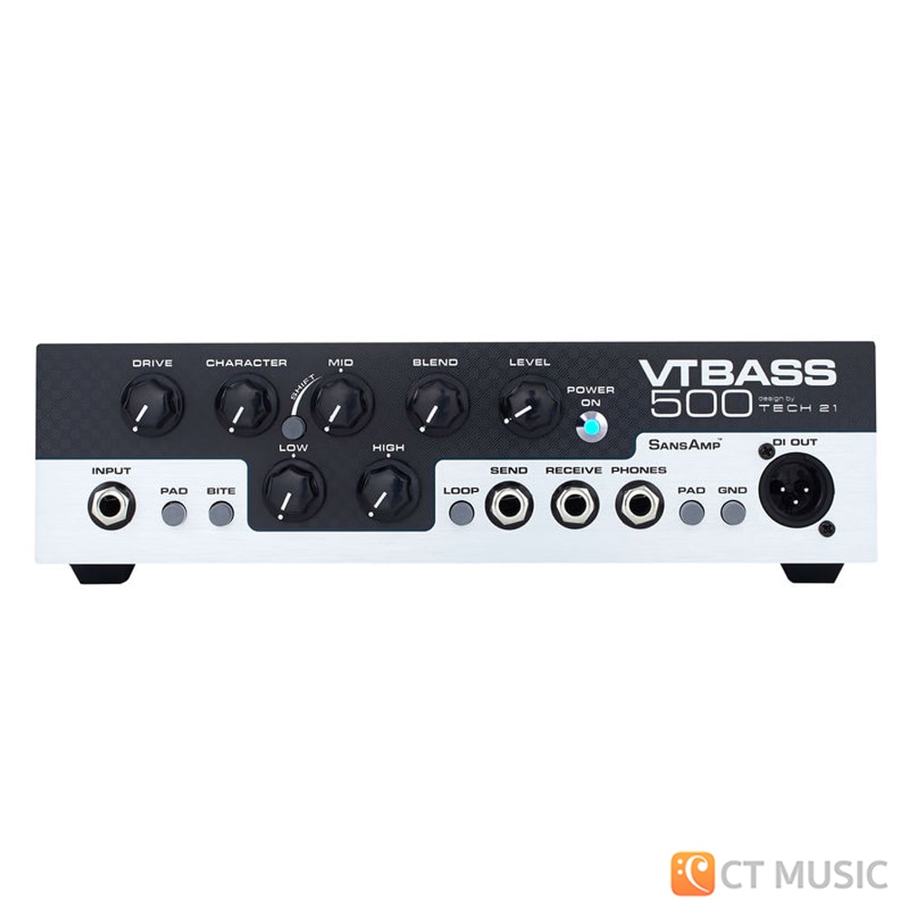 Tech 21 VT Bass 500 VTB-500 สต็อกแน่น พร้อมส่ง - CT Music