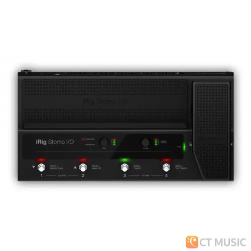 IK Multimedia iRig STOMP I/O สต็อกแน่น พร้อมส่ง - CT Music