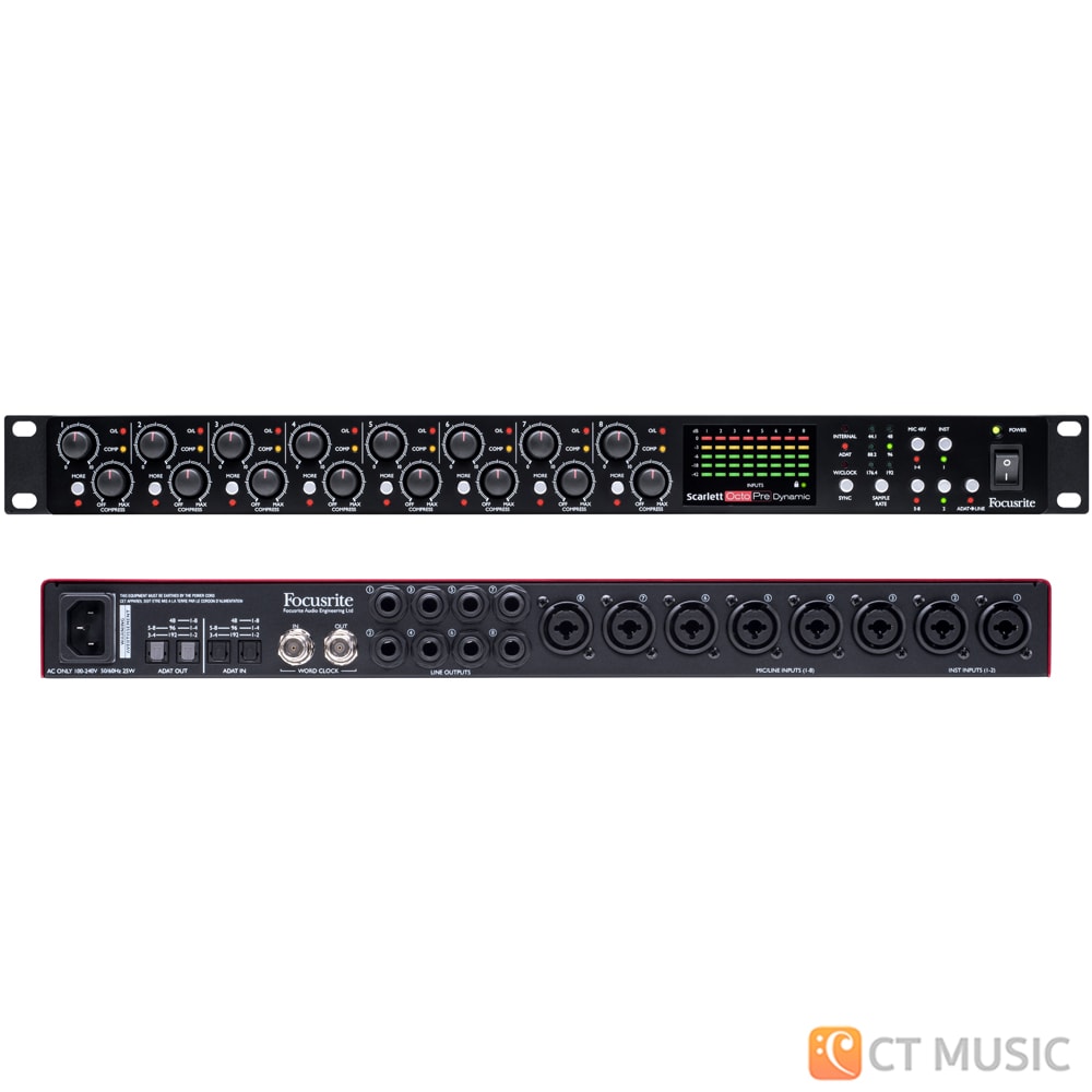 DTM・DAW Focusrite scarlett Octe Pre Scarlett OctoPre Dynamic | Focusrite