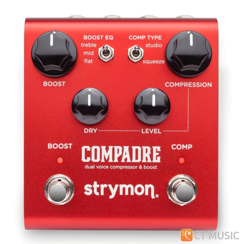 เอฟเฟคกีตาร์ Strymon Compadre - Dual Voice Compressor