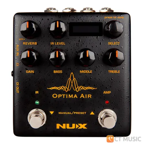 （ほぼ新品）NUX Stageman Floor (NAP-5) NuX NAP-5 Stageman Floor Deluxe Acoustic Preamp DI Box w