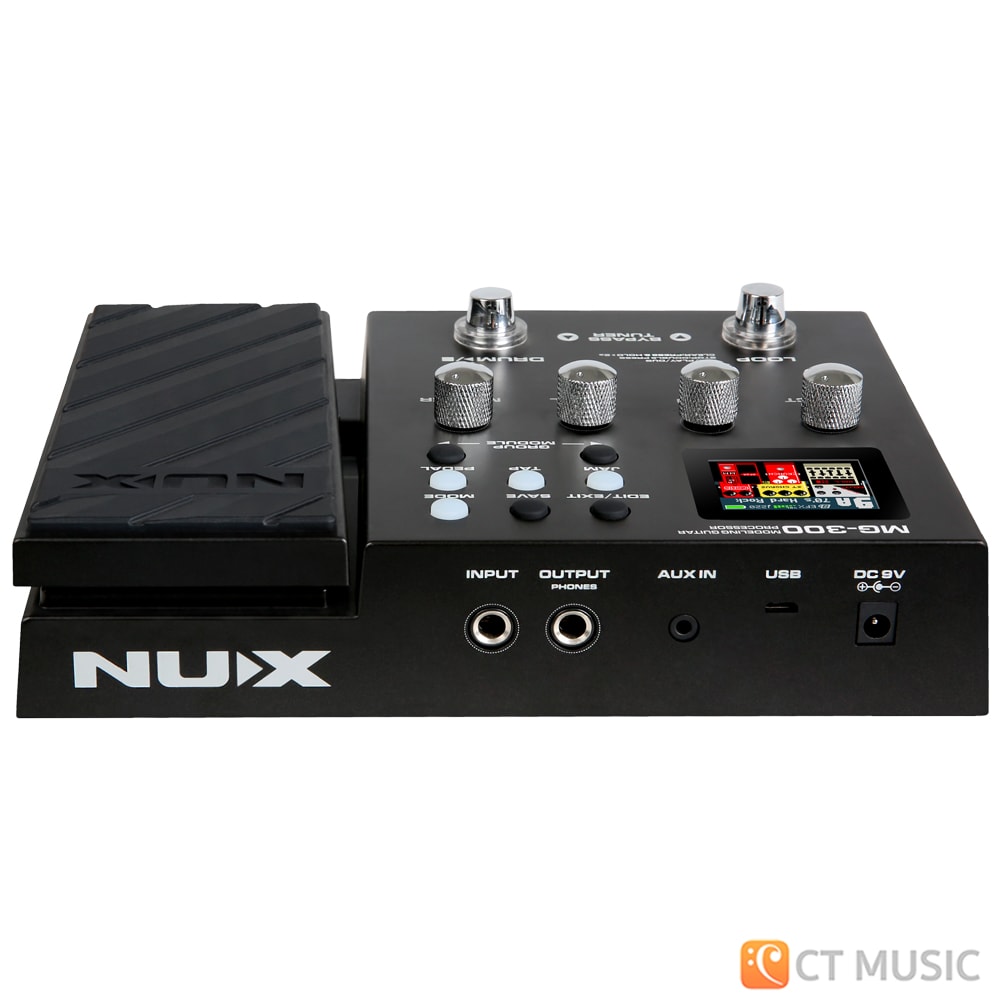 Nux MG-300 Modeling Guitar Processor สต็อกแน่น พร้อมส่ง - CT Music