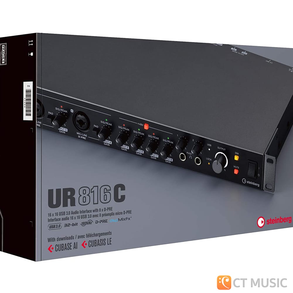 Steinberg UR816C 16 X 16 USB 3.0 Audio Interface