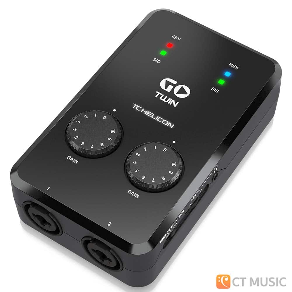 TC Helicon Go Twin สต็อกแน่น หน้าร้านพร้อมลอง - CT Music