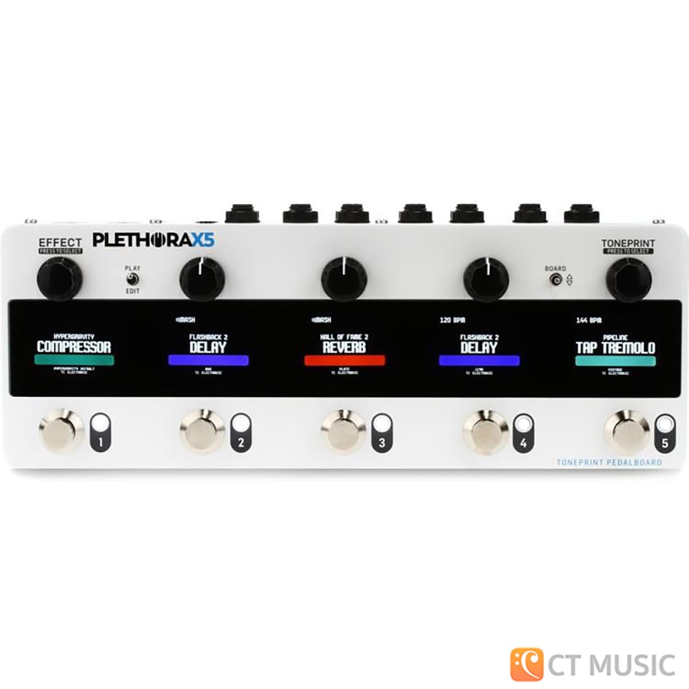 TC Electronic Plethora X5 สต็อกแน่น พร้อมส่ง - CT Music