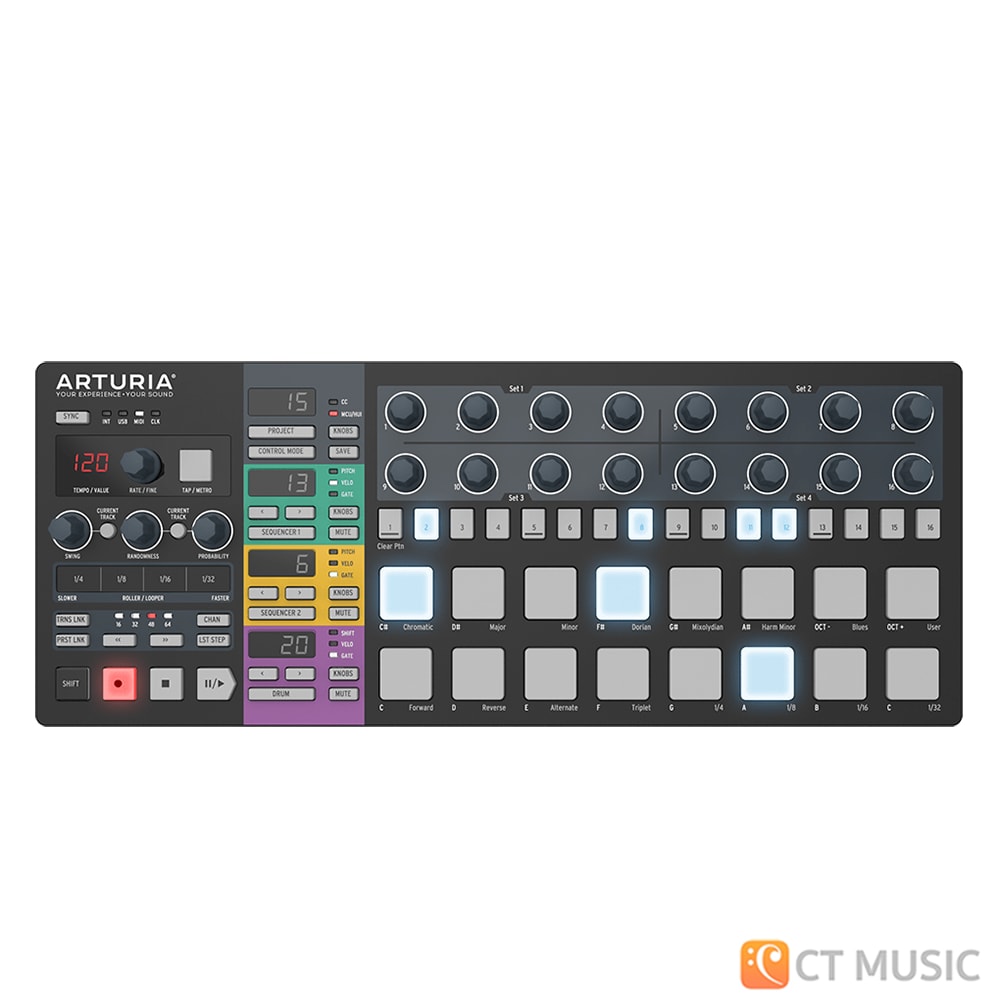 Arturia Beatstep Pro Black Edition สต็อกแน่น พร้อมส่ง - CT Music