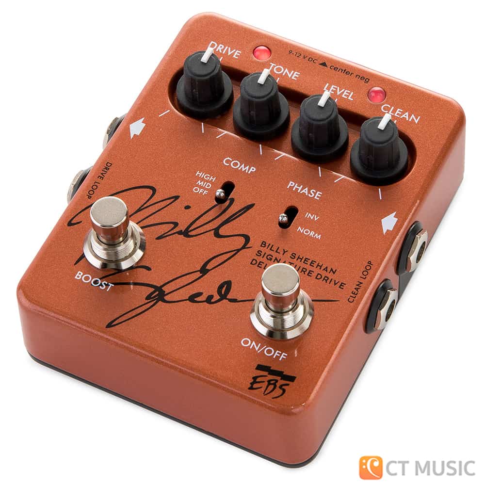 Amazon.com: EBS Billy Sheehan Ultimate Signature Drive Pedal