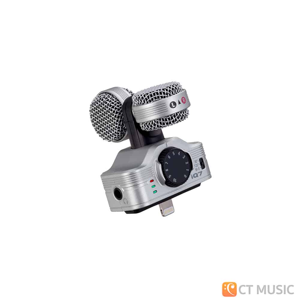 ZOOM iQ7 Microphone for iOS Devices สต็อกแน่น พร้อมส่ง - CT Music