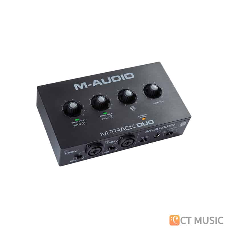 M-AUDIO M-Track Duo สต็อกแน่น หน้าร้านพร้อมลอง - CT Music