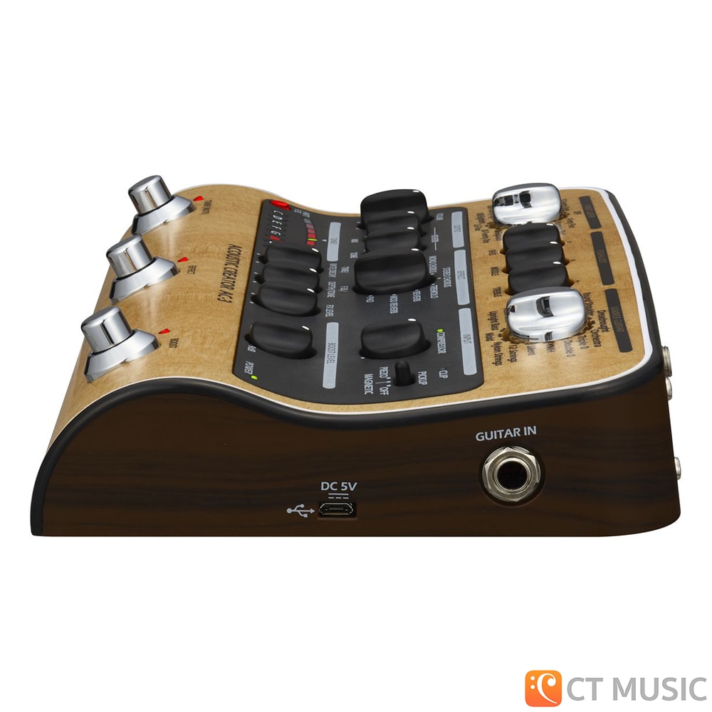 ZOOM AC-3 Acoustic Creator สต็อกแน่น พร้อมส่ง - CT Music