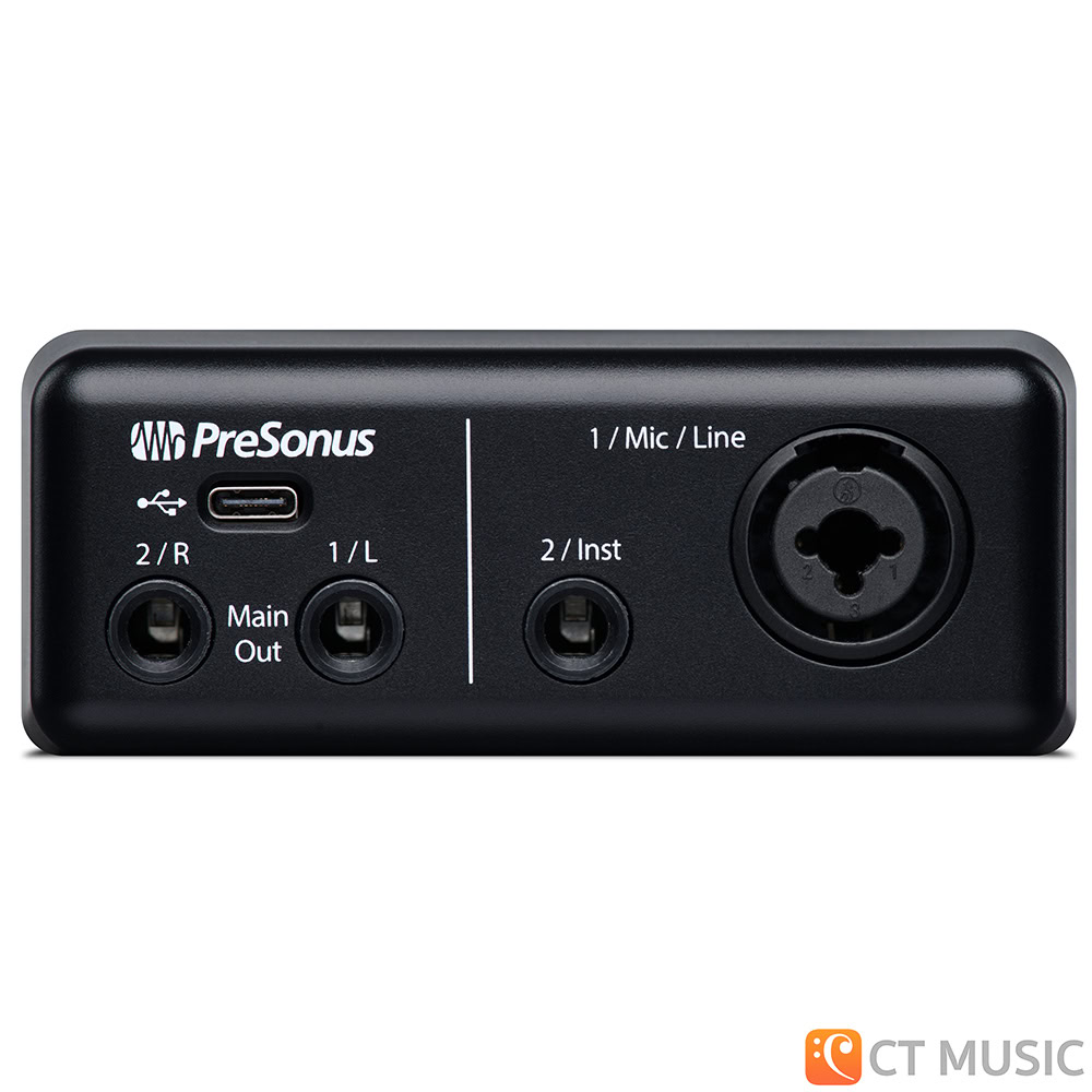 PreSonus AudioBox GO สต็อกแน่น หน้าร้านพร้อมลอง - CT Music