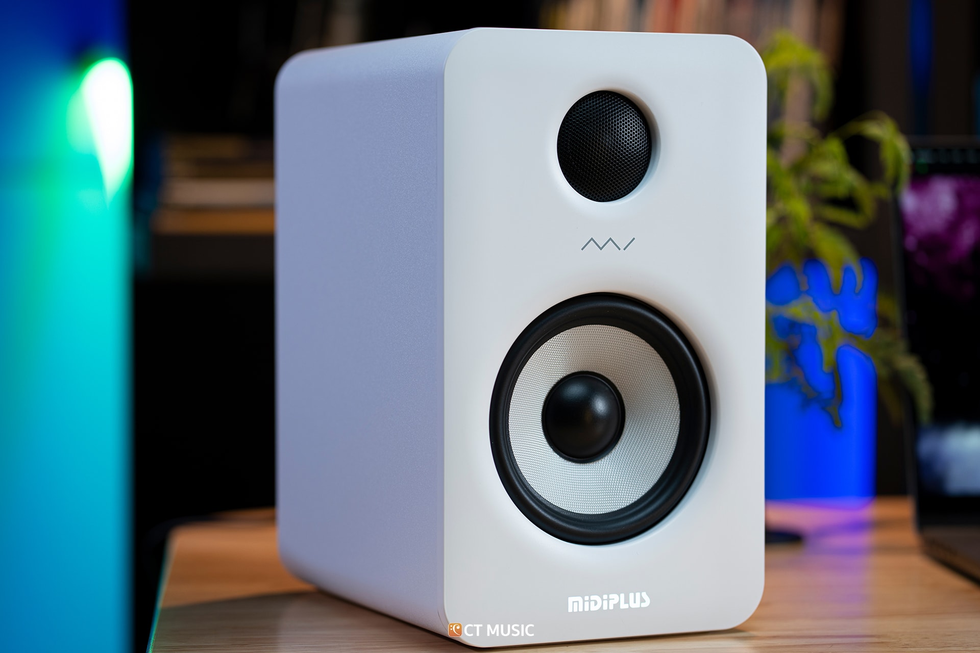 MIDIPLUS mi5 II 5.25インチ 白 ลำโพงมอนิเตอร์ Midiplus MI5 II with Bluetooth ( Pair ) สต็อก
