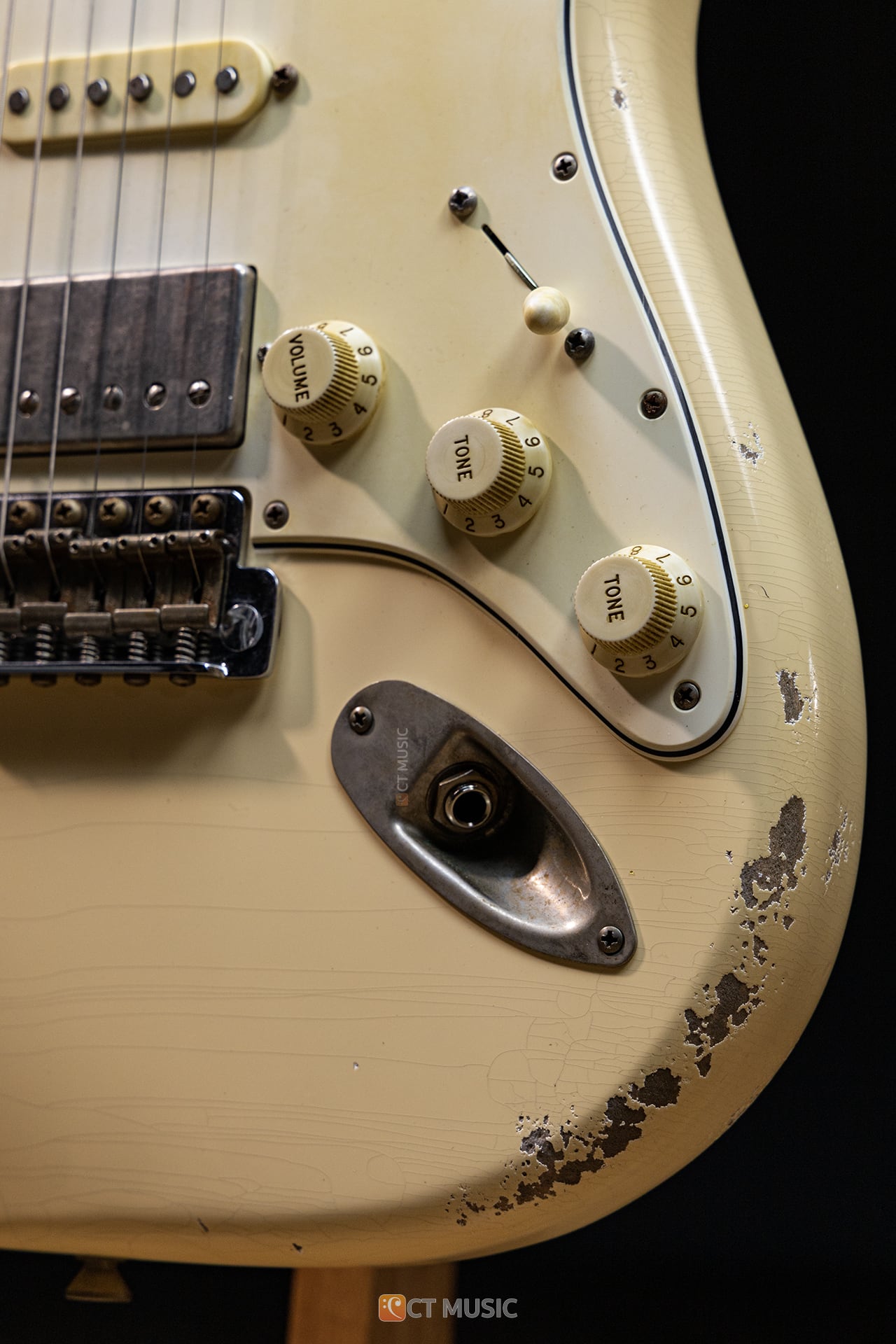 กีตาร์ไฟฟ้า Xotic XSC-2 Vintage White Heavy Relic สต็อกแน่น กีตาร์ไฟฟ้า Xotic XSC-2 Vintage White Heavy Relic สต็อกแน่น