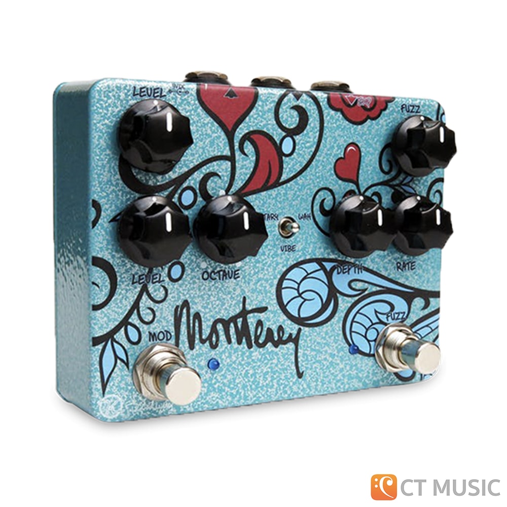 เอฟเฟคกีตาร์ Keeley Monterey Rotary Fuzz Vibe สต็อกแน่น เอฟเฟคกีตาร์ Keeley Monterey Rotary Fuzz Vibe สต็อกแน่น