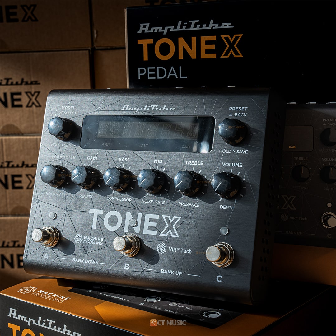 เอฟเฟคกีตาร์ IK Multimedia AmpliTube TONEX Pedal สต็อกแน่น เอฟเฟคกีตาร์ IK Multimedia AmpliTube TONEX Pedal สต็อกแน่น
