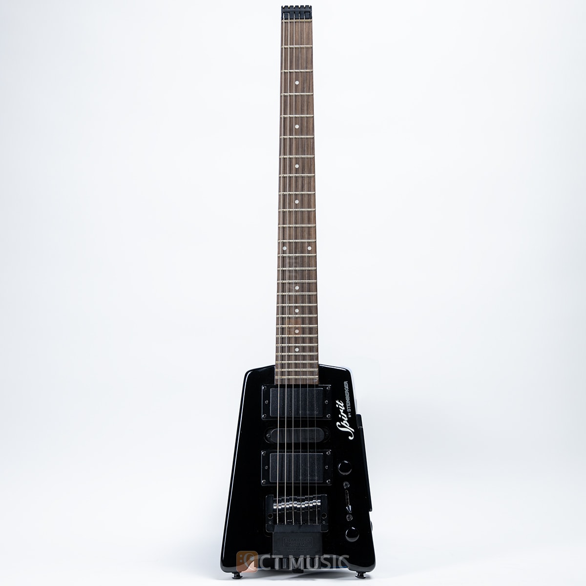 กีตาร์ไฟฟ้า Steinberger Spirit GT-Pro Deluxe HSH สี Black สต็อกแน่น  พร้อมส่ง - CT Music