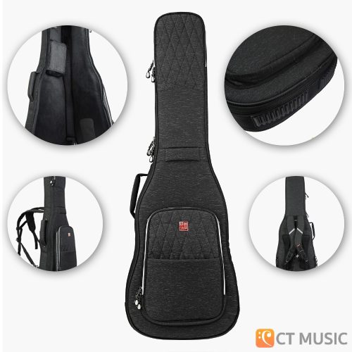 ベース MUSIC AREA CASES AA31 Electric Bass Case AA31-EB-BLK.BACK_565x@2x.