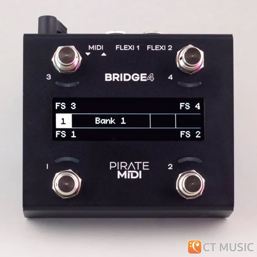 Pirate Midi Bridge4 Midi Foot Controller สต็อกแน่น พร้อมส่ง - CT Music